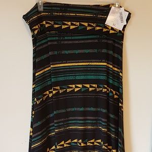 XL LuLaRoe Maxi, New with tags, Aztec print